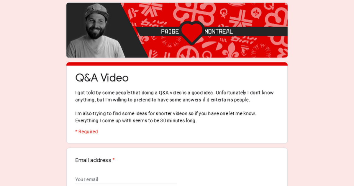 Q&A Video